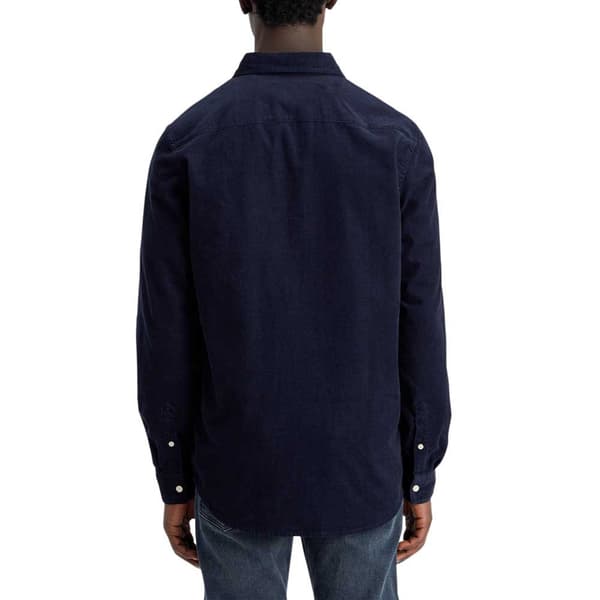 Scotch & Soda Corduroy Skjorte Med Lange ærmer Blå L Mand