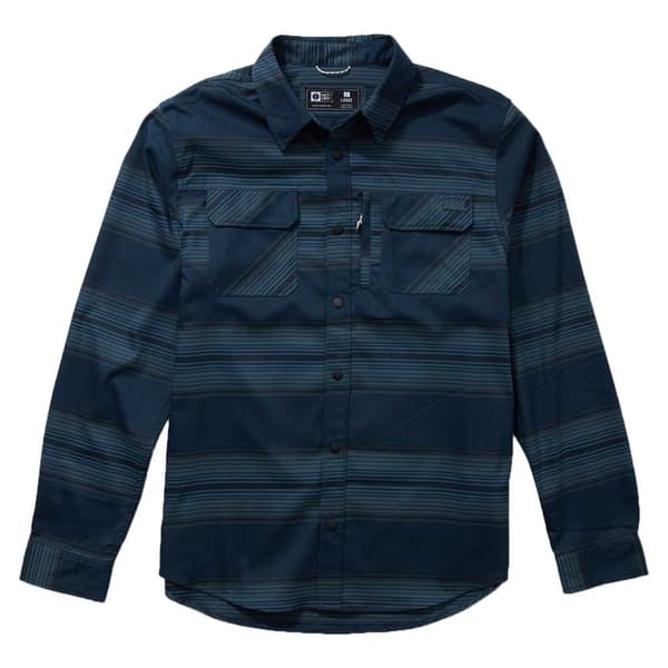 Salty Crew Fathom Tech Flannel Skjorta Med Långa ärmar  M Man