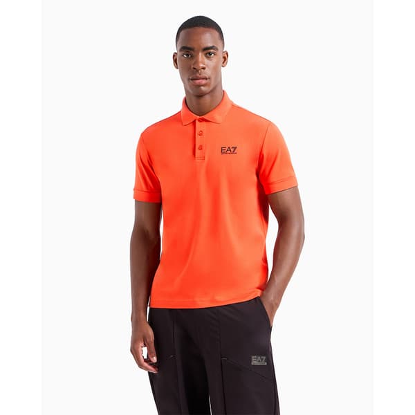 Ea7 Emporio Armani 8npf14_pjvqz Polopaita Oranssi 2XL Mies