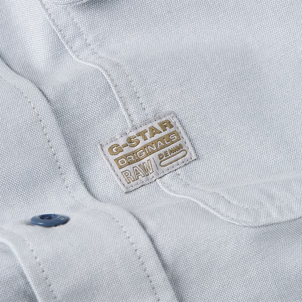 G-star Cpo Regular Fit Skjorte Med Lange ærmer Blå S Mand