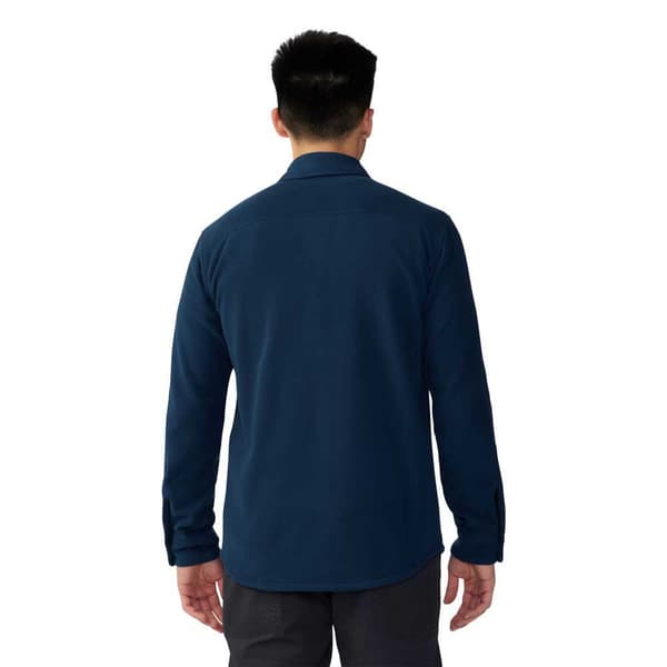 Mountain Hardwear Microchill Skjorte Med Lange ærmer Blå S Mand