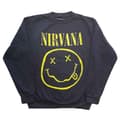 Miniatyrbild 1 av 3: Nirvana Yellow Grunge Face Sweatshirt