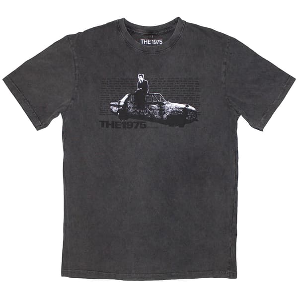 The 1975 Car Photo Stone Wash T Shirt