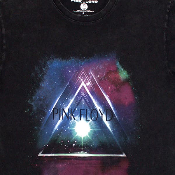 Pink Floyd Japan Poster Stone Wash T Shirt