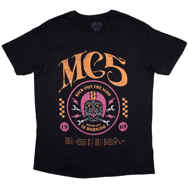 MC5 Kick Out The Jams 1969 T Shirt