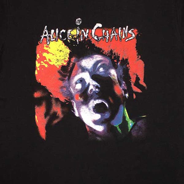 Alice In Chains Facelift Band Logo T Shirt