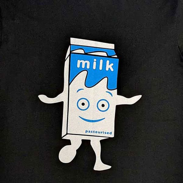 Blur Milky Band Logo T Shirt