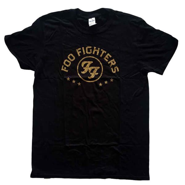 Foo Fighters Arched Stars T Shirt