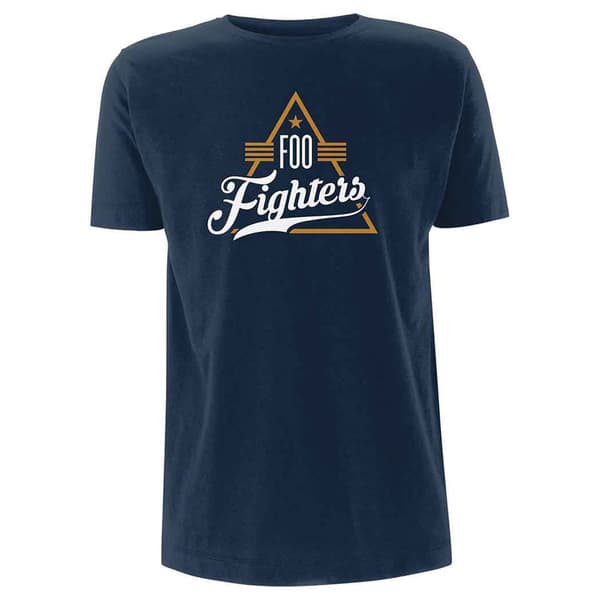 Foo Fighters Triangle T Shirt Navy S