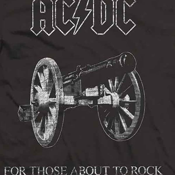 AC/DC About to Rock T Shirt