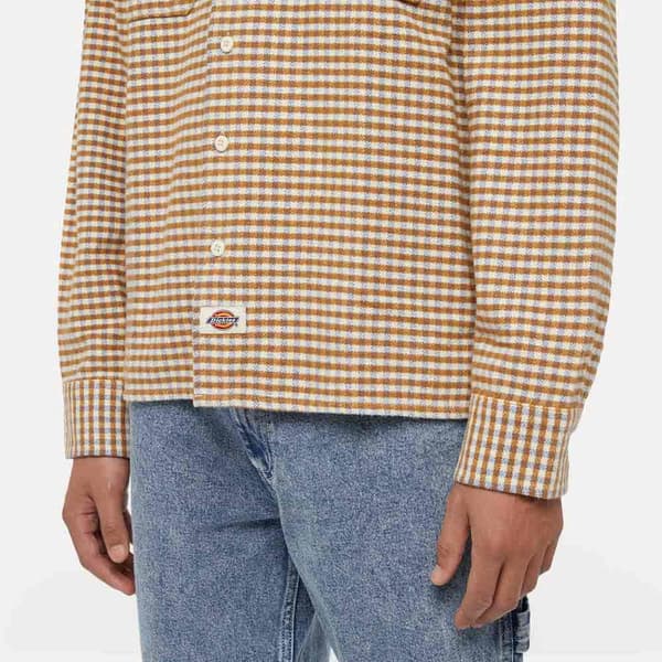 Dickies Frenchtown Skjorta Brun L Man