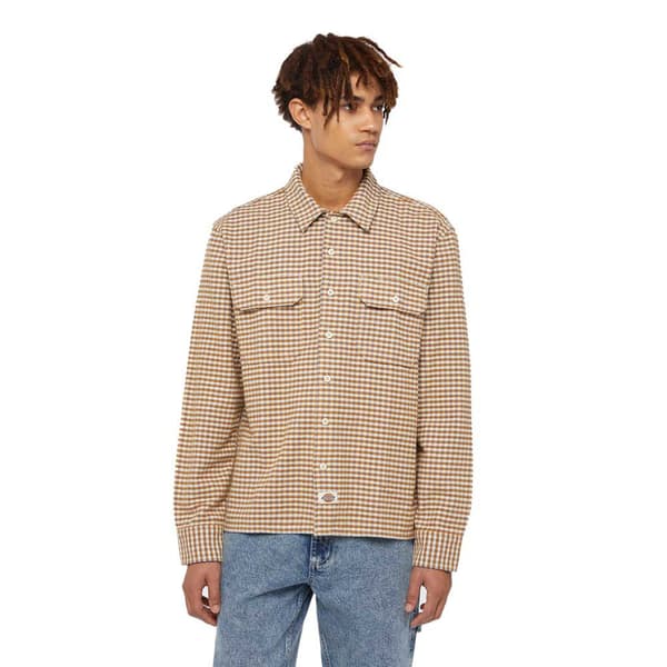 Dickies Frenchtown Skjorta Brun L Man