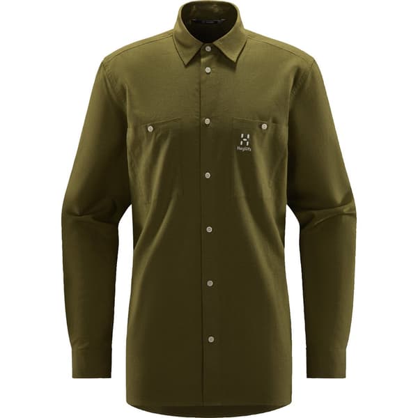 Haglofs Curious Hemp Pitkähihainen Paita Vihreä 2XL Mies