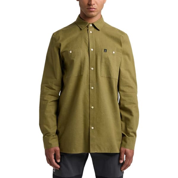 Haglofs Curious Hemp Pitkähihainen Paita Vihreä 2XL Mies