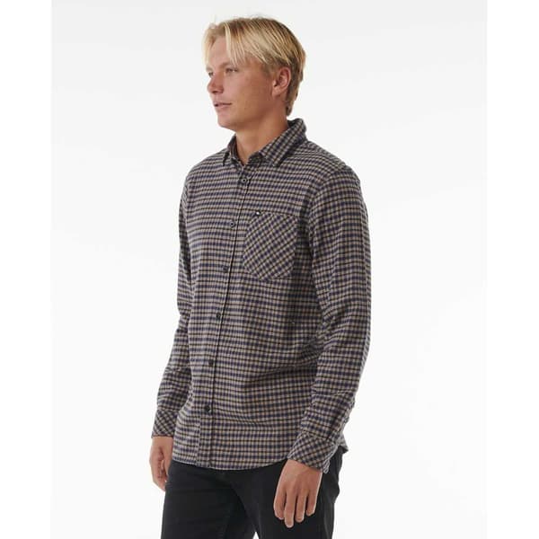 Rip Curl Classic Surf Checked Skjorta Med Långa ärmar Flerfärgad M Man