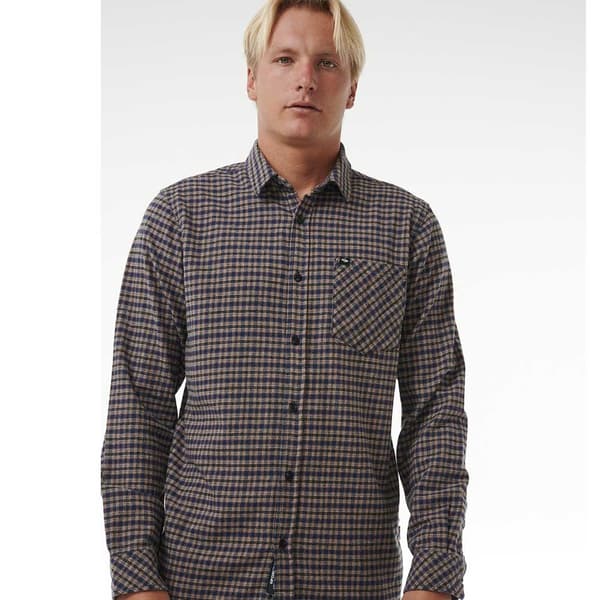 Rip Curl Classic Surf Checked Skjorta Med Långa ärmar Flerfärgad M Man