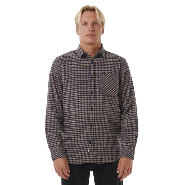 Rip Curl Classic Surf Checked Skjorta Med Långa ärmar Flerfärgad M Man