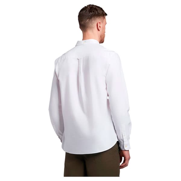 Lyle & Scott Oxford Skjorta Med Långa ärmar Vit XL Man