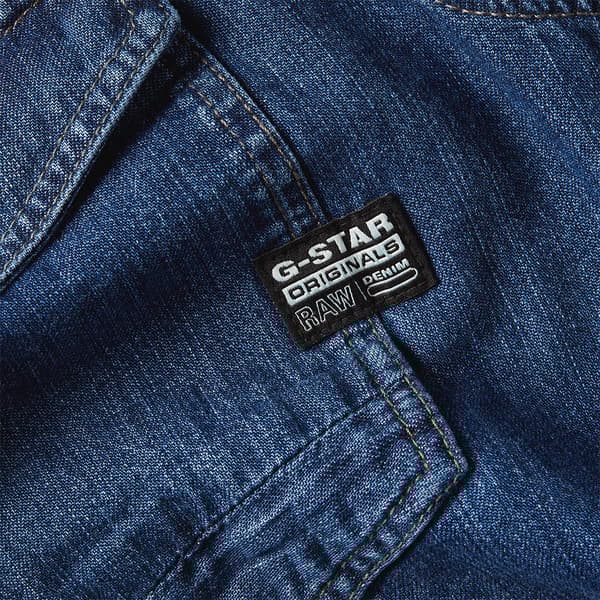 G-star D23616-d252 Slim Fit Skjorte Med Lange ærmer Blå L Mand