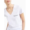 Miniatyrbild 5 av 5: Armani Exchange 8nyt81_yjg3z T-shirt Med Korta ärmar Vit M Kvinna
