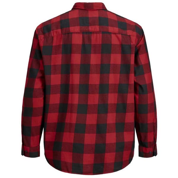 Jack & Jones Gingham Twill Pitkähihainen Paita Punainen 7XL Mies