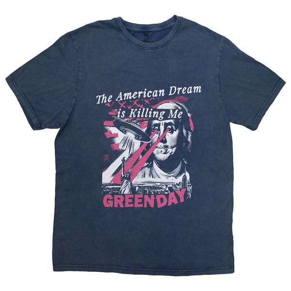 Green Day American Dream Band Logo T Shirt