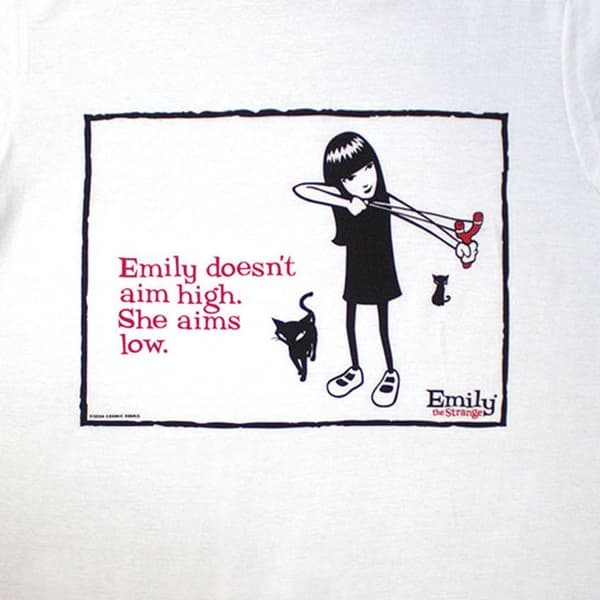 Emily The Strange Aims Low T Shirt