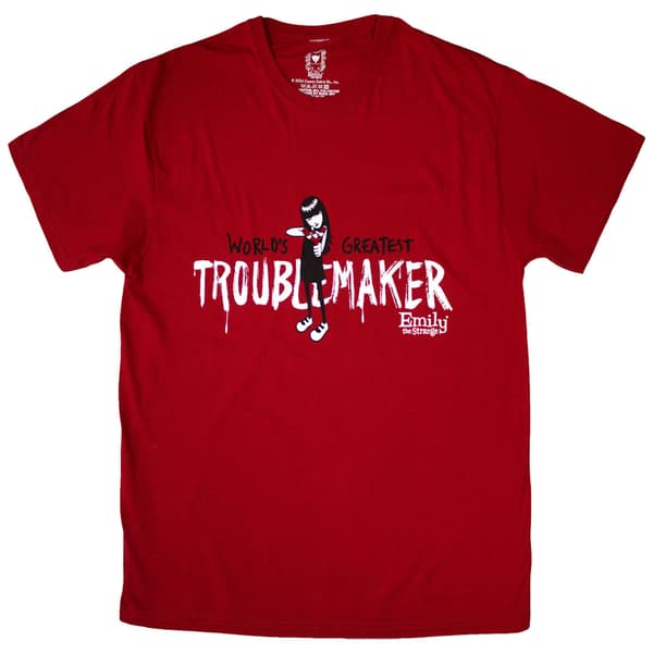 Emily The Strange Troublemaker T Shirt