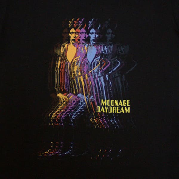 David Bowie Moonage Multi Graphic T Shirt