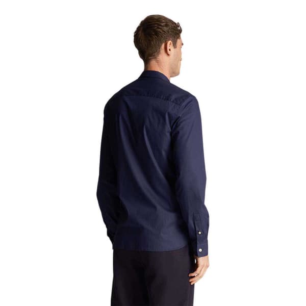Lyle & Scott Lw1115vog Pitkähihainen Kauluspaita Sininen L Mies