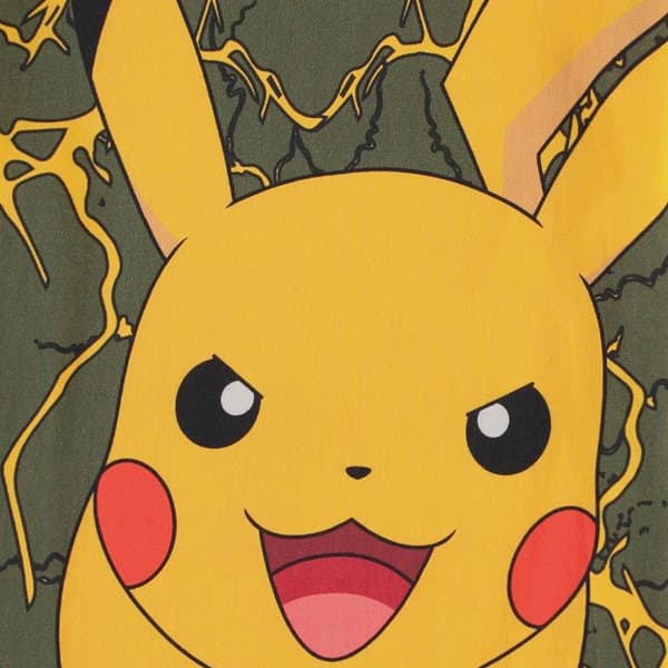 Pokemon Pikachu Lightning Digital AOP T Shirt