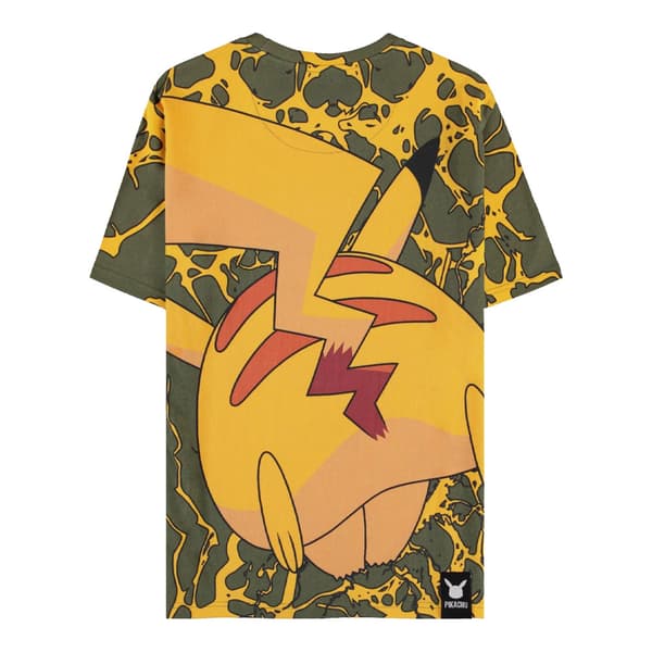 Pokemon Pikachu Lightning Digital AOP T Shirt