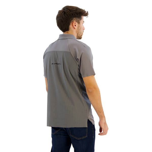 Boss Paddytech 10262069 Kortärmad Polotröja Grå XL Man