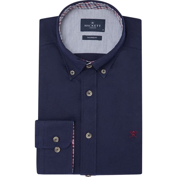 Hackett Trim Pitkähihainen Kauluspaita Sininen XL Mies