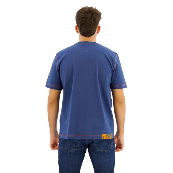 Diesel T Adjust Q4 T-shirt Med Korta ärmar Blå L Man