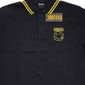 Miniatyrbild 2 av 3: Nirvana Grunge Face Band Logo Polo Shirt