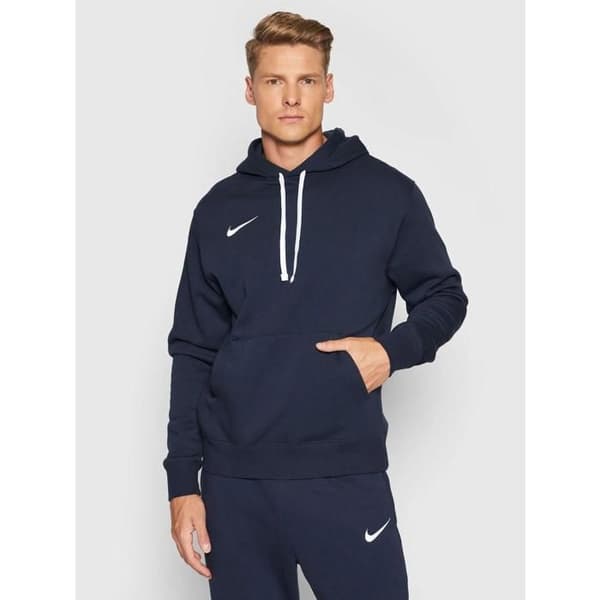 Sweatshirt med huva - NIKE - Marine Park 20 - Fleece - Herr - Mörkblå