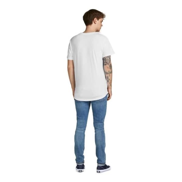 Paket med 5 Jack & Jones Brody t-shirts med rund hals - marinblå blazer - XXL