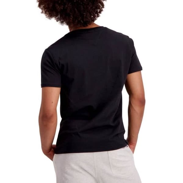 T-shirt - Ho - Kortärmad - V-ringning - Svart - Dam
