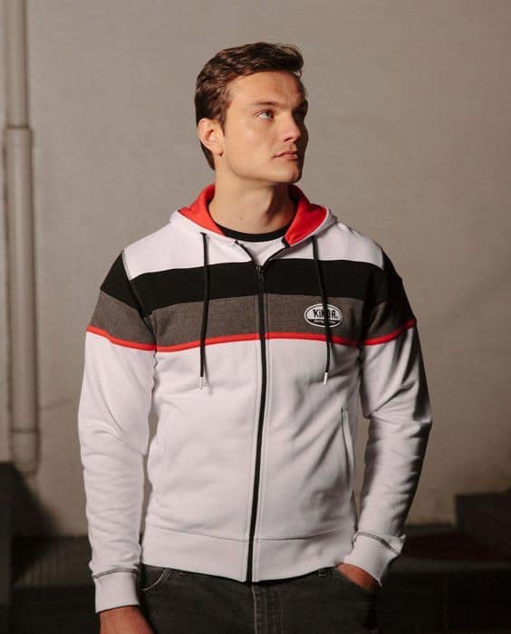 Kimoa Sweatshirt - SU0W20584602 - Sudadera A-Traction Blanco Unisex träningsoverall (paket med 1)
