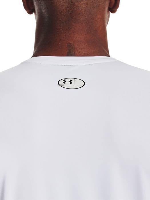 Under Armour passad kortärmad jersey - vit/svart - XS