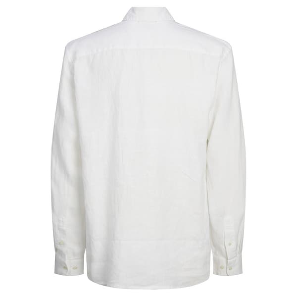 Jack & Jones Wrence Linen Skjorte Med Lange ærmer Hvid L Mand