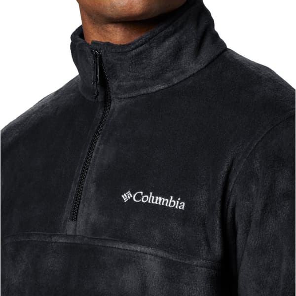 Columbia Steens Mountain Half Zip Fleece 1620191010, Mand, Fleece, Sort
