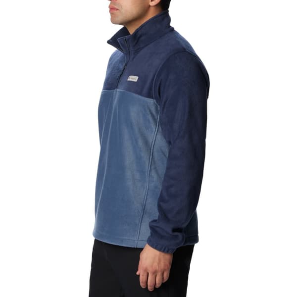 Columbia Steens Mountain Half Zip Fleece 1620191470, Man, Jersey, Marinblå