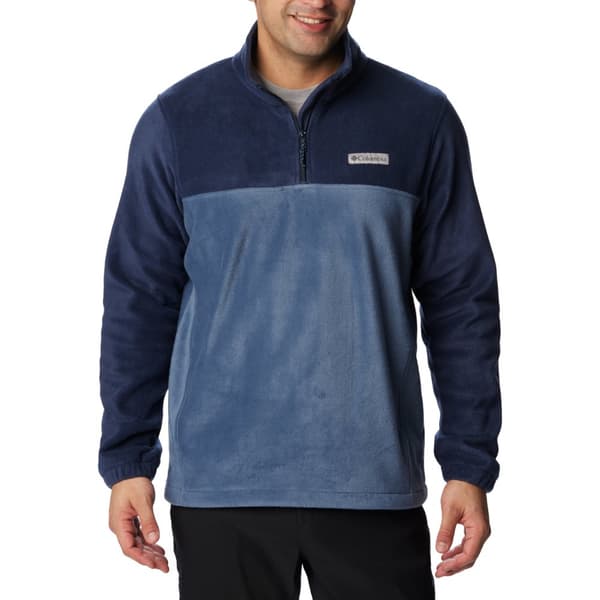 Columbia Steens Mountain Half Zip Fleece 1620191470, Man, Jersey, Marinblå