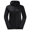 Miniatyrbild 1 av 4: Jack Wolfskin Hirschberg Hooded FZ W 1710871-6000, Kvinna, Jersey, Svart