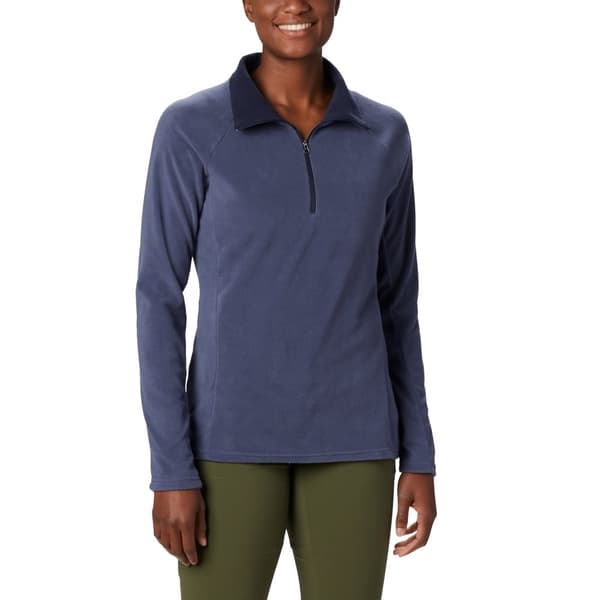 Columbia Glacial IV Half Zip Fleece 1802201466, Kvinde, Fleece, Marine blå