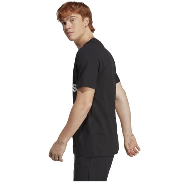 adidas Essentials SJ Big Logo Tee IC9347, Man, T-shirt, Svart