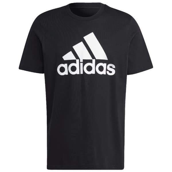 adidas Essentials SJ Big Logo Tee IC9347, Man, T-shirt, Svart Black M