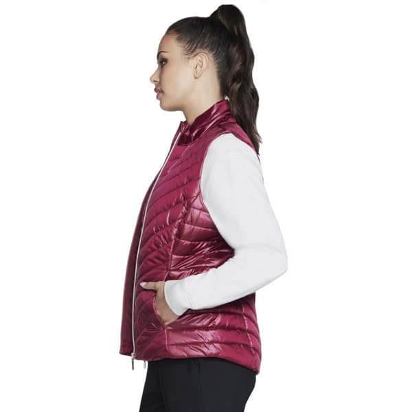 Skechers GO Shield Shine Vest JA151-PKRD, Kvinna, Tank top, Rosa